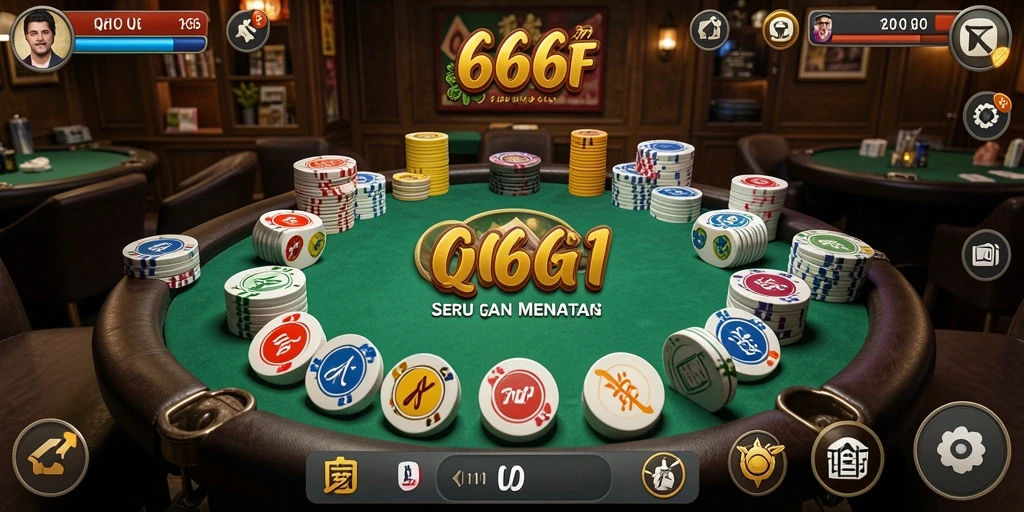 Screenshot gameplay QiuQiu yang penuh aksi.