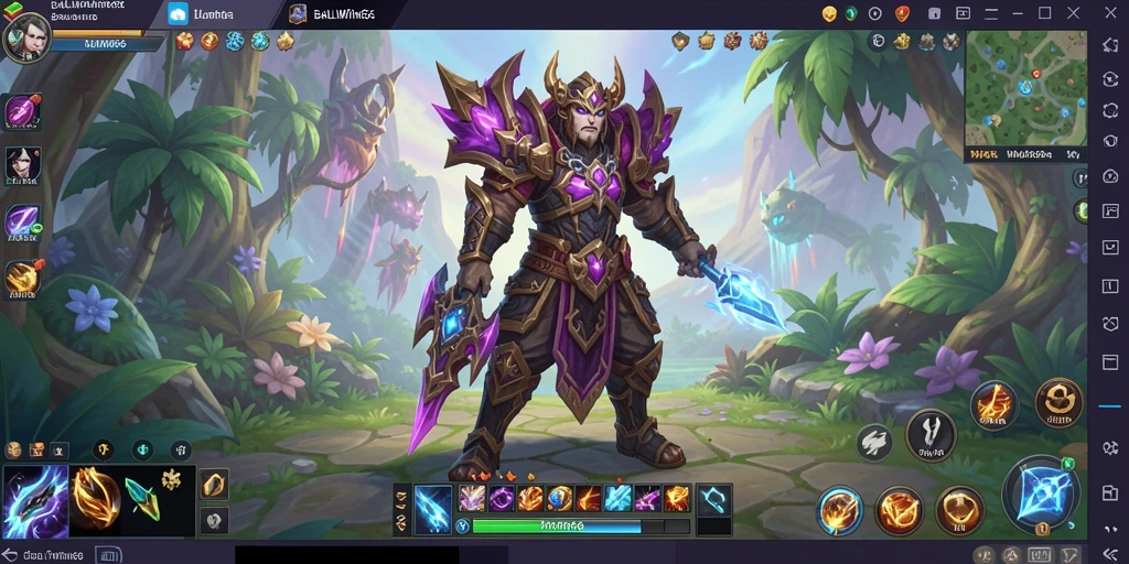Gameplay utama BALIWIN66 yang seru dalam dunia MMORPG yang luas.