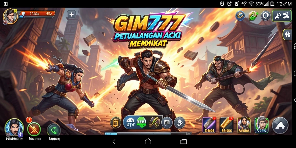 Tangkapan layar GIM777 menampilkan aksi seru permainan yang mendebarkan.