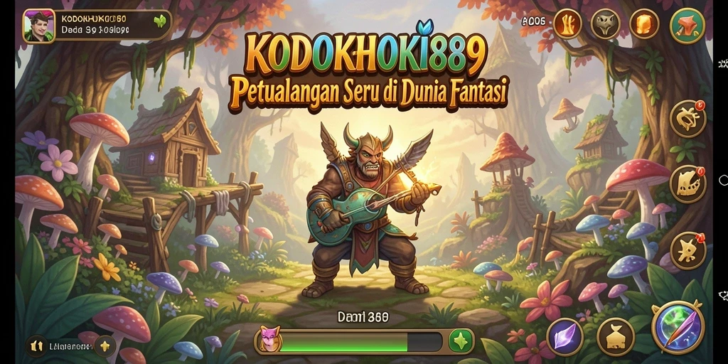 Screenshot gameplay KODOKHOKI889 menampilkan aksi seru dalam petualangan.