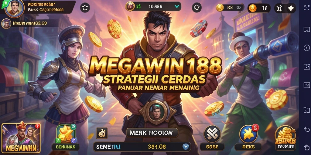 Tangkapan layar gameplay <strong>MEGAWIN188</strong> menampilkan pertempuran strategis yang seru.