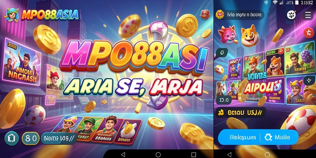 Screenshot gameplay MPO88ASIA yang menunjukkan serunya aksi Arcade.