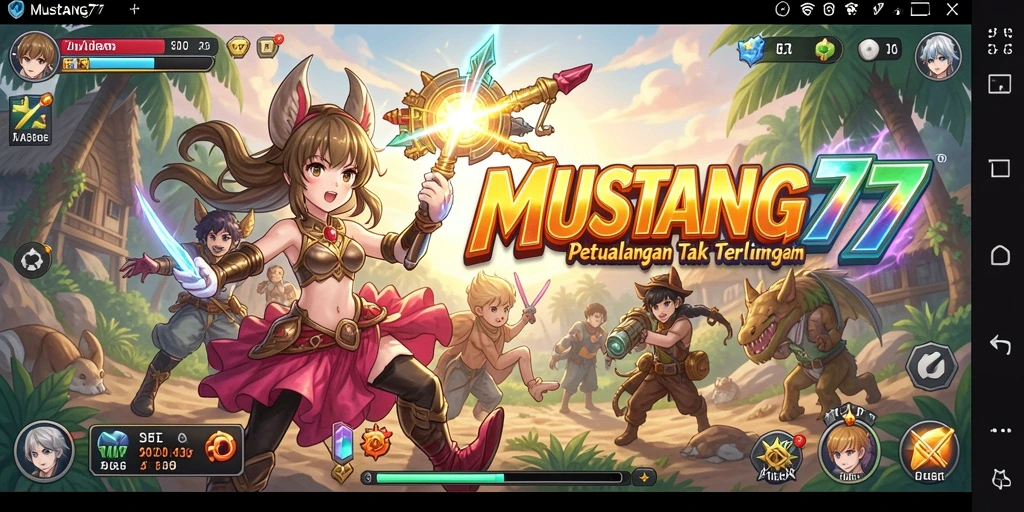 Tampilan gameplay yang menakjubkan dengan karakter anime favorit.