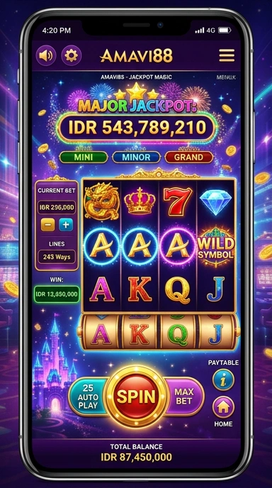 Contoh koleksi aplikasi terbaru di amavi88 untuk pengguna Android.
